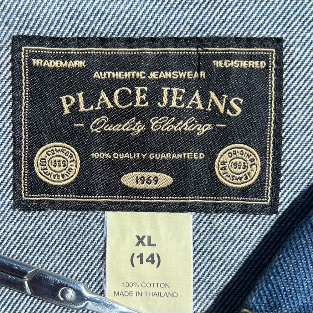 The Childrens Place denim trucker